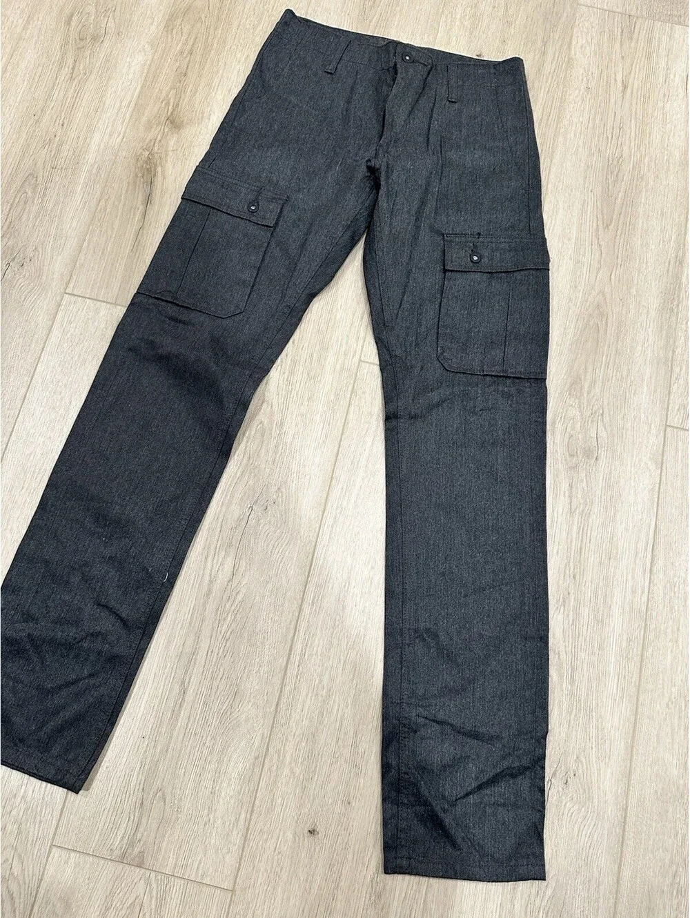 Levi's Mens Buckle Back Grey Cargo Pants 511 29x32